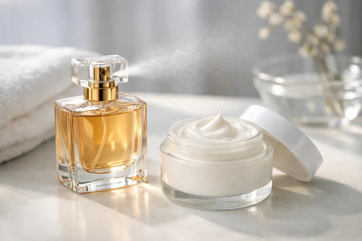 Cómo combinar perfume y crema sin saturar