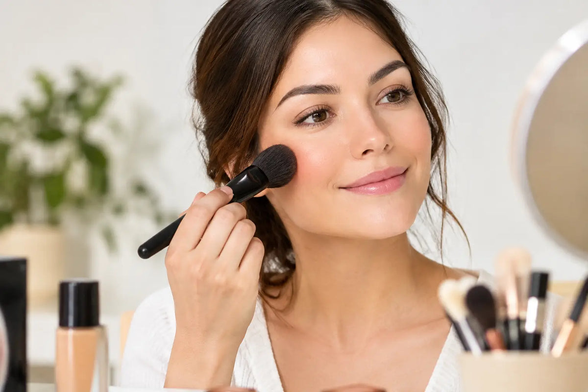 Maquillaje rostro para un acabado fresco y natural