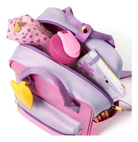 Mochila Fairy Tale Para Niña Rosa Liso