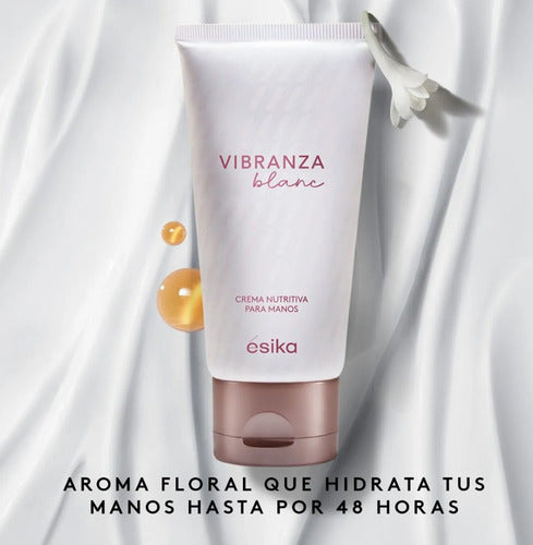 Crema De Manos Vibranza Ésika 75g Vibranza Blanc