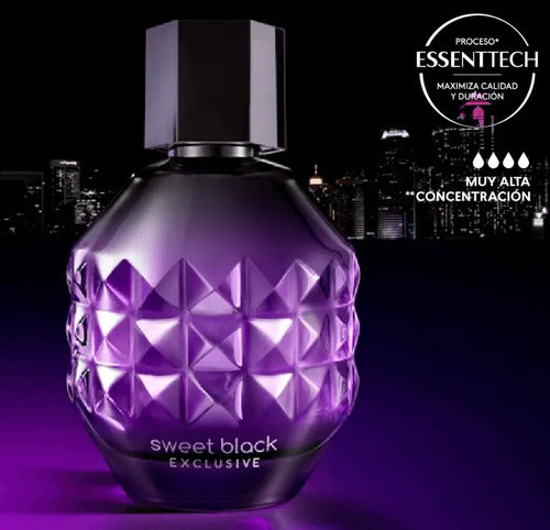 Perfume Femenino Sweet Black Exclusive Cyzone 50ml