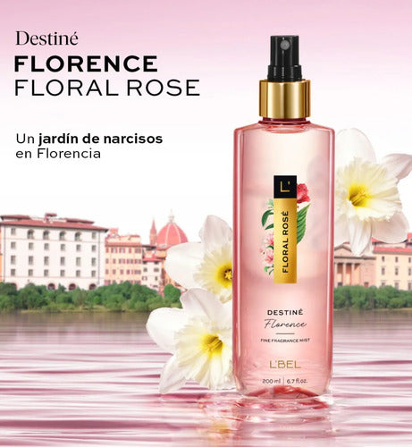 Destiné Colonia Florence Floral Rosé L'bel 200 Ml