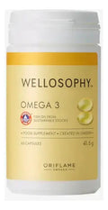 Aceite De Pescado Con Omega 3 Oriflame 60 Cápsulas Sin Sabor