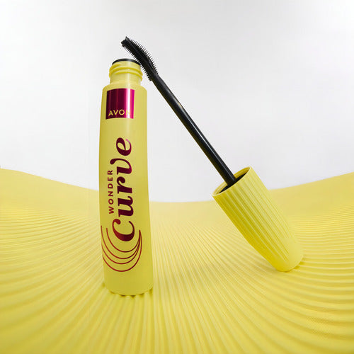 Mascara De Pestañas Wonder Curve - Avon Negro