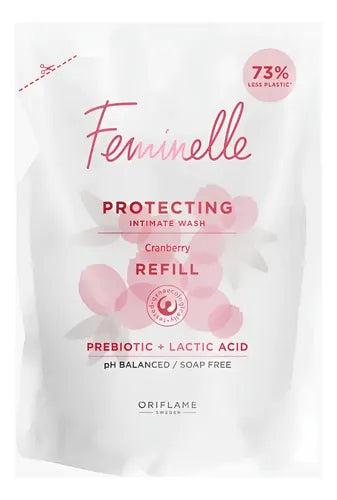 Repuesto Limpiador Íntimo Feminelle Arándano 300ml Oriflame