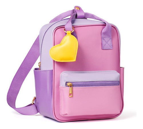 Mochila Fairy Tale Para Niña Rosa Liso