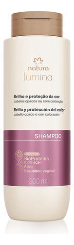 Kit Cabello Lumina Brillo Y Protección Del Color Natura