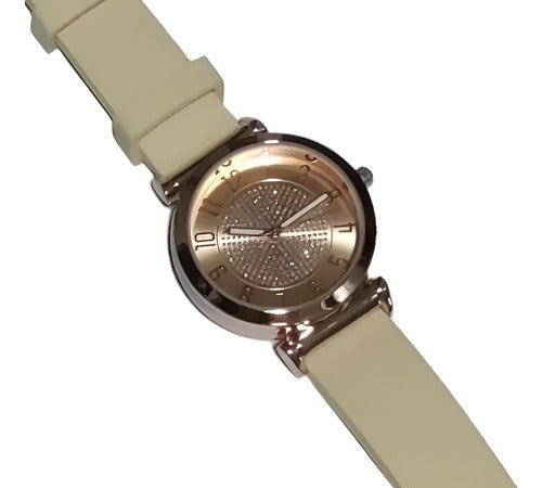Reloj Pulsera Para Mujer Beige