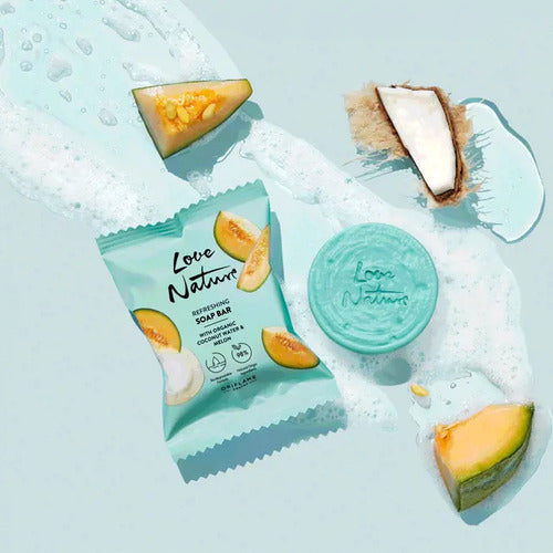 Jabón Natural Oriflame Love Natura Coco Y Melón 75g