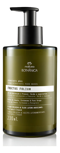 Crema Hidratante Para Manos Fructus Folium Bothanica 230 Ml Fructus Folium