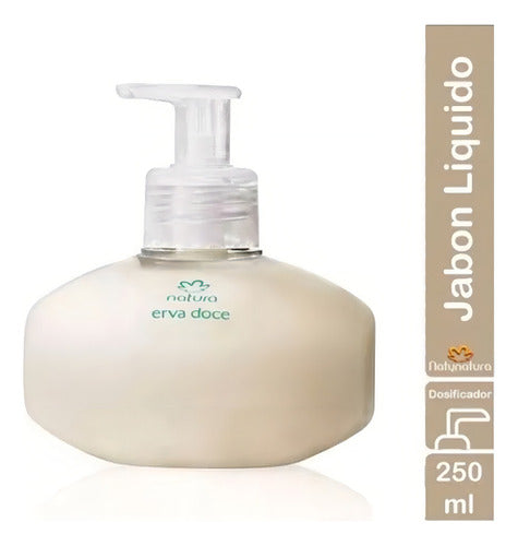 Jabon Vegano Liquido Cremosos Para Manos Erva Doce® Natura