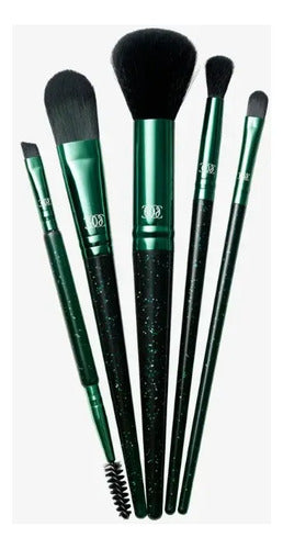 Set De Brochas Para Maquillaje Hidden Gems Oriflame Verde