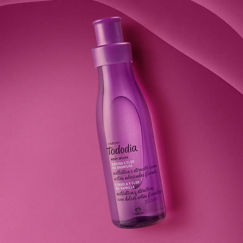 Body Splash Ciruela Y Flor De Vainilla