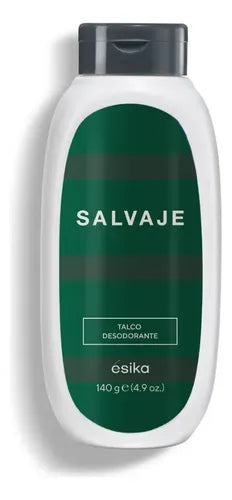 Set Colonia Salvaje 50ml Y Talco 140g Ésika