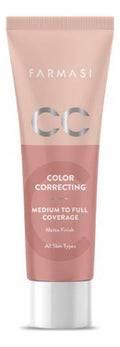 Farmasi Cc Cream Tono 03 Medio 30ml Acabado Mate Cobertura Media Spf 25 03 Medium