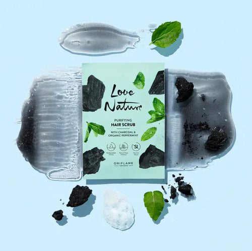 2 Mascarillas Capilares Carbón Y Menta Oriflame 30ml C/u