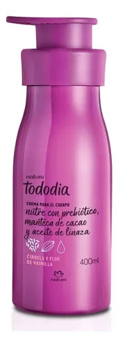 Crema Corporal Natura Tododia Ciruela Y Flor Vainilla 400ml Ciruela/flor De Vainilla