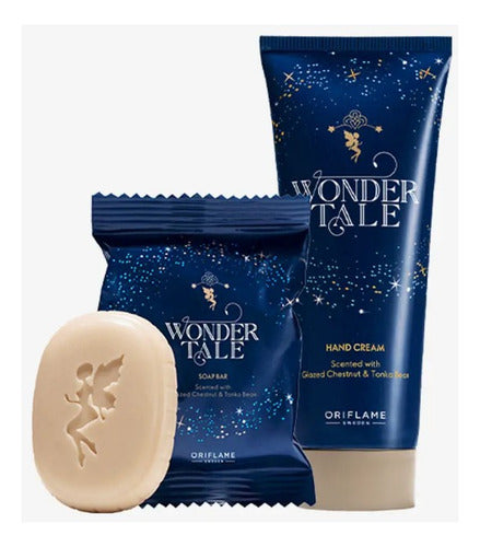 Set Wonder Tale Crema De Manos Y Jabón Barra Oriflame