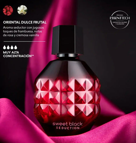 Perfume Femenino Sweet Black Seduction 50ml. Cyzone