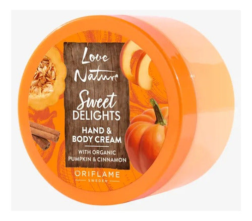 Crema Cuerpo Sweet Delights Calabaza Y Canela Oriflame 150ml Sweet Delights