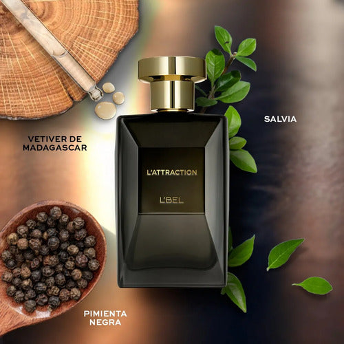 Perfume De Hombre L'bel L'attraction De 100 Ml