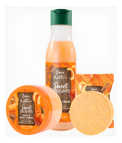 Set Love Nature Sweet Delights Calabaza Y Canela Oriflame