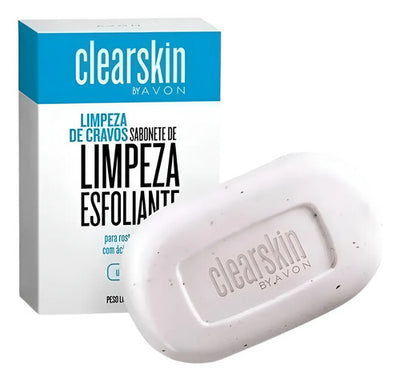 Jabón Barra Exfoliante Clearskin Con Ácido Salicílico Avon