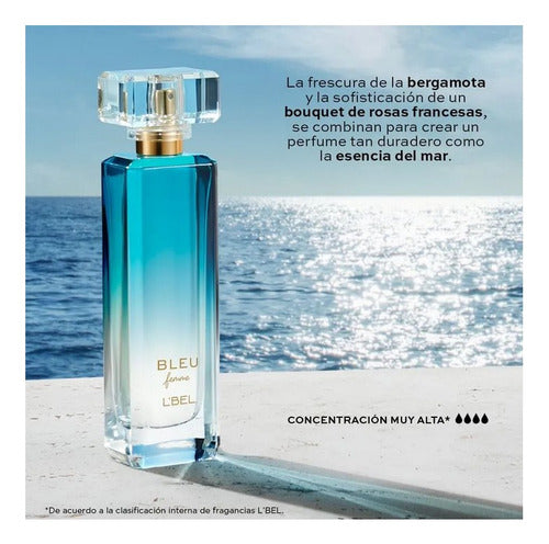 Perfume Bleu Femme Para Mujer L'bel 50ml