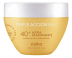 Crema Ésika Hidra Reafirmante 40+ Triple Acción Max 200g Normal Día/noche