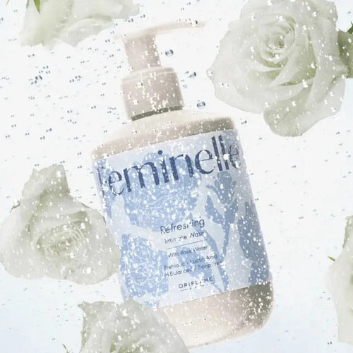 Limpiador Íntimo Feminelle Agua De Rosas Oriflame 300ml