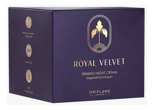 Crema De Noche Reafirmante Royal Velvet Oriflame 50ml Todo Tipo De Piel Noche