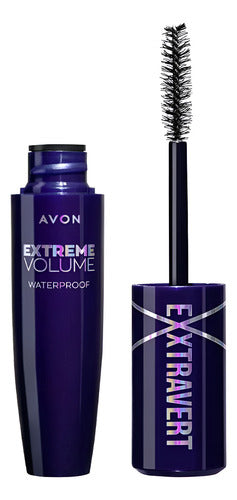 Avon Máscara De Pestañas Extravert Negro Negro