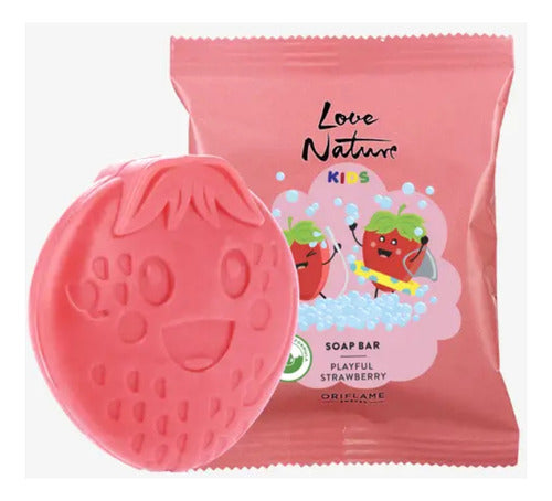 Jabón Barra Frutilla Kids Oriflame Love Nature