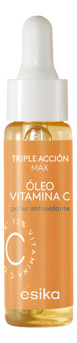 Óleo Facial Vitamina C Triple Acción Max - Ésika 19ml Todo Tipo De Piel Día/noche