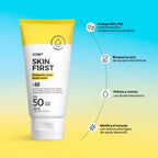 Protector Solar Facial Skin First De Cyzone Con Fps 50 50ml