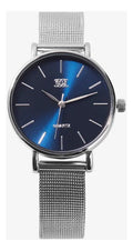 Reloj Escape Women's Watch Oriflame Plateado Azul