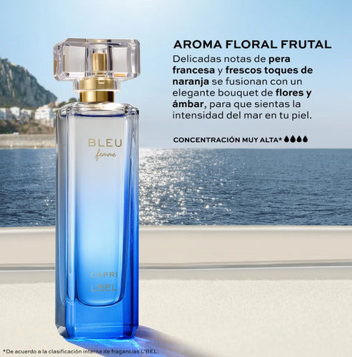 Bleu Femme Capri Perfume Mujer L'bel 50ml