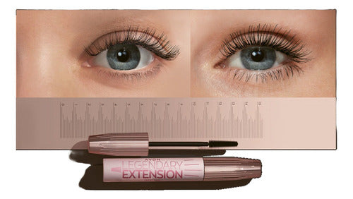 Máscara Avon Para Cílios Legendary Extension 10 Ml Negro