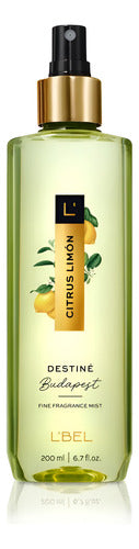 Colonia Destiné Budapest Citrus Limón L'bel 200ml