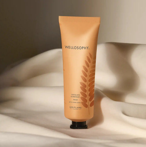 Máscara Facial Exfoliante Y Energ. Wellosophy Oriflame 75ml Todo Tipo De Piel