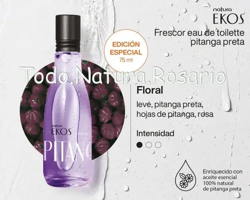 Frescor Pitanga Preta Ekos Natura 75ml