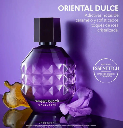 Perfume Femenino Sweet Black Exclusive Cyzone 50ml
