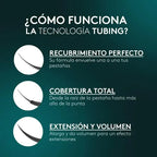 Máscara De Pestañas Ésika Mega Tubing Extensions  8g Negro Negro