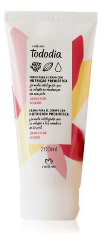 Crema Hidratante Cuerpo Lichia Y Flor De Casis Natura 200ml Litchia Y Flor De Cassis