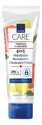 Cremas De Manos Avon Care - 75ml Toronja Y Jengibre