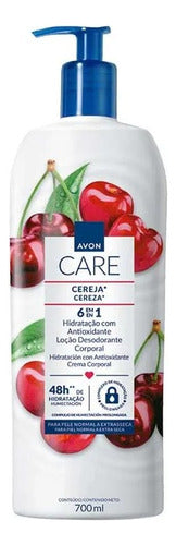 Crema Hidratante Corporal Avon Care Variedades 700ml Cereza
