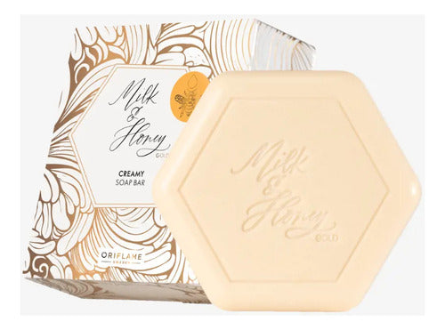 Jabón En Barra Milk & Honey Gold Oriflame