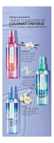 Colonia Refrescante Universe Fuego Para Mujer Esika 200ml