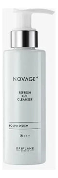 Limpiador Refrescante En Gel Novage+ Oriflame 150ml Todo Tipo De Piel Día/noche