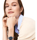 Reloj Escape Women's Watch Oriflame Plateado Azul
